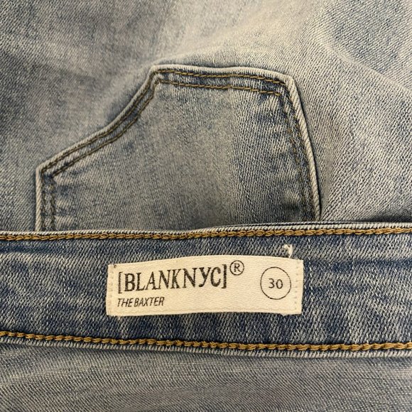 Blank NYC The Baxter Ribcage Straight Leg Jeans - 30 - Picture 11 of 11